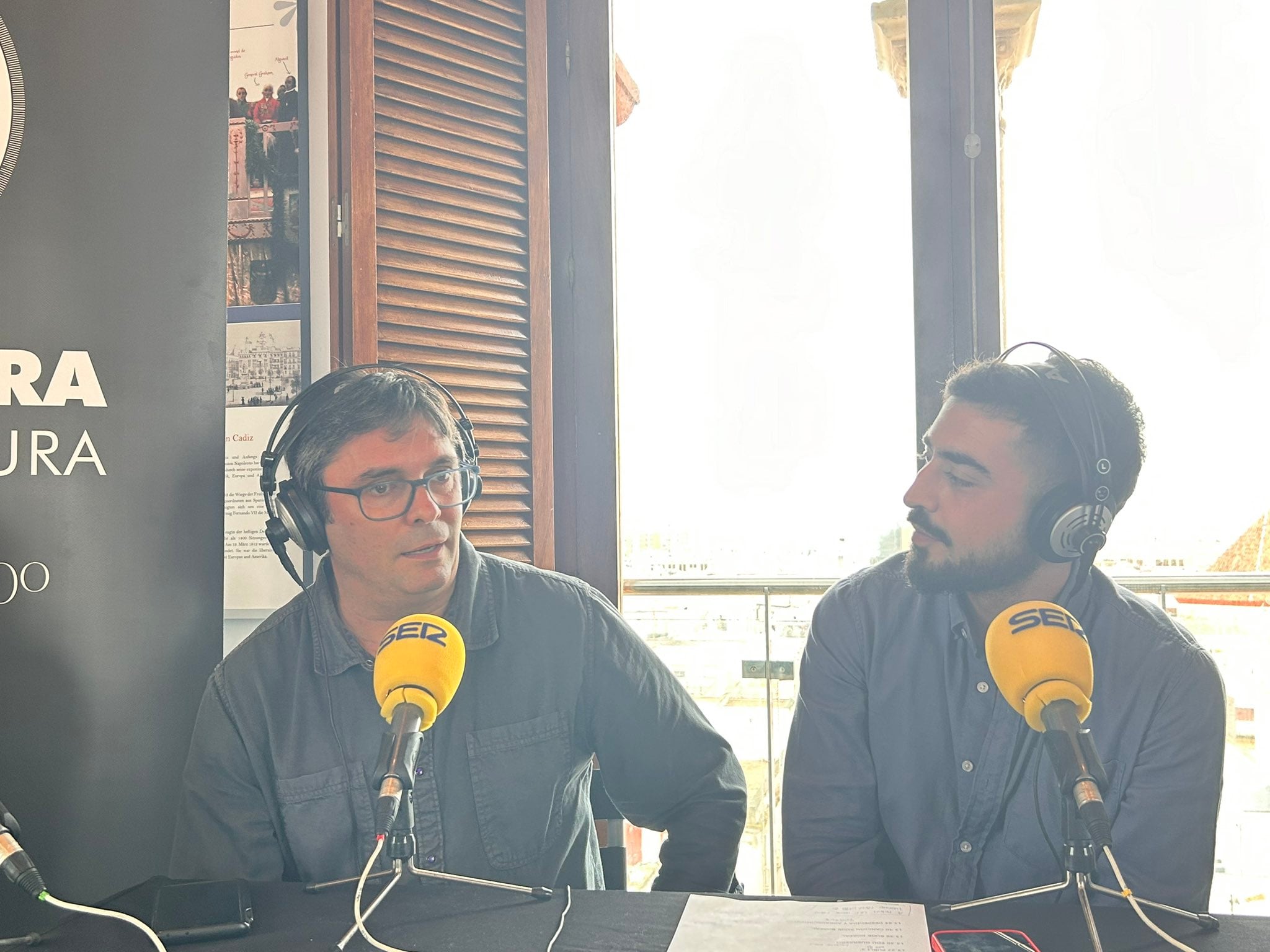 Cecilio Chaves en el programa desde la Torre Tavira