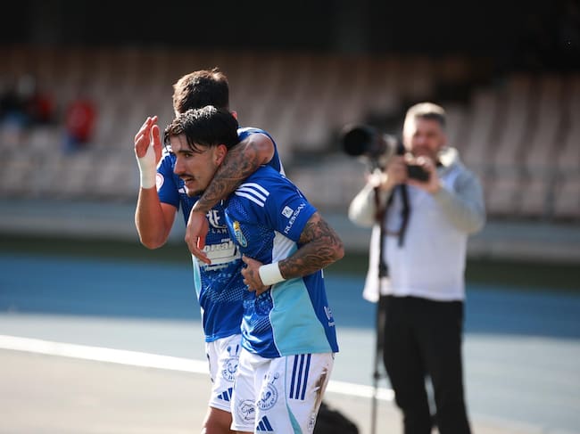 Mati Castillo fue el autor del gol de la victoria ante el Malagueño