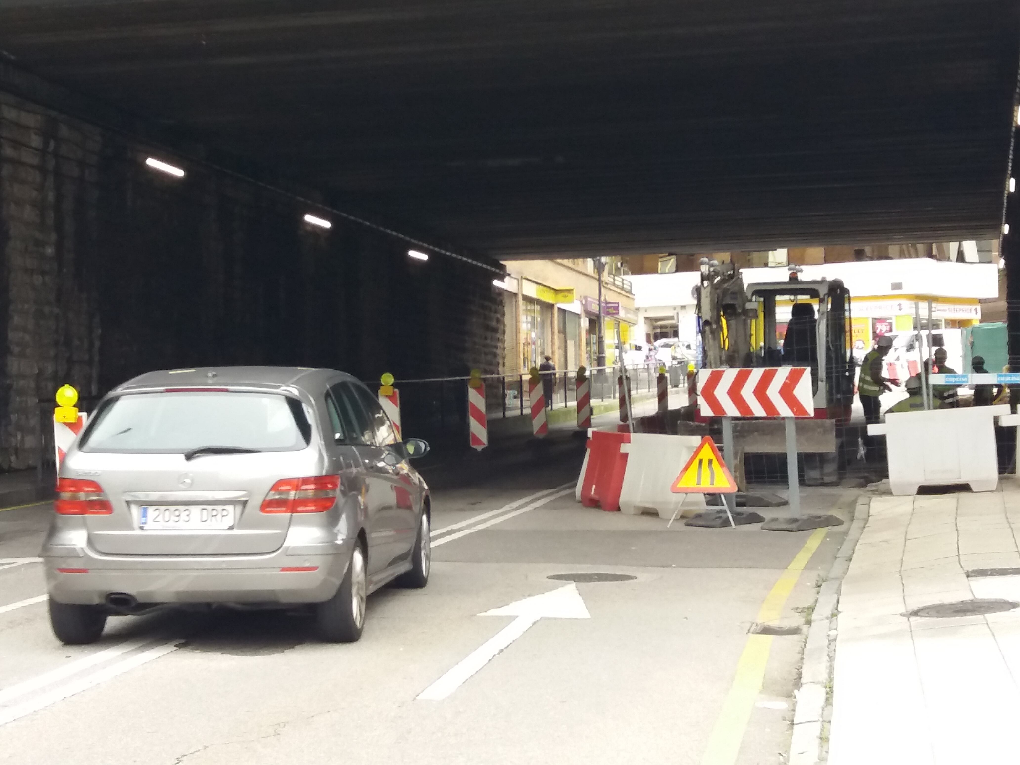 Obras de ampliación del puente de Nicolás Soria