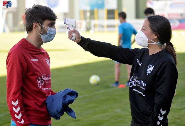 Los jugadores cumplieron un estricto protocolo sanitario