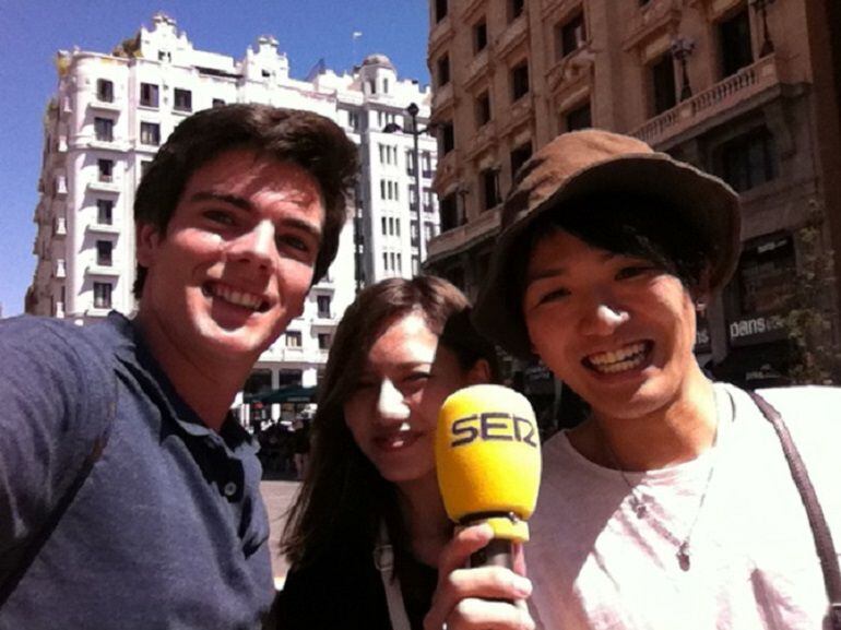 Pablo Zuazo con Jumpei y Reina