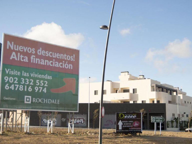 Viviendas ya construidas en la parcela 14 El Carrascal