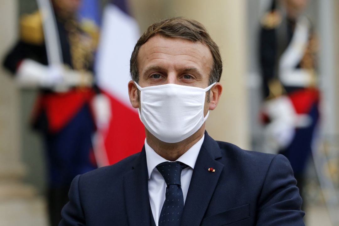 El presidente de Francia, Emmanuel Macron