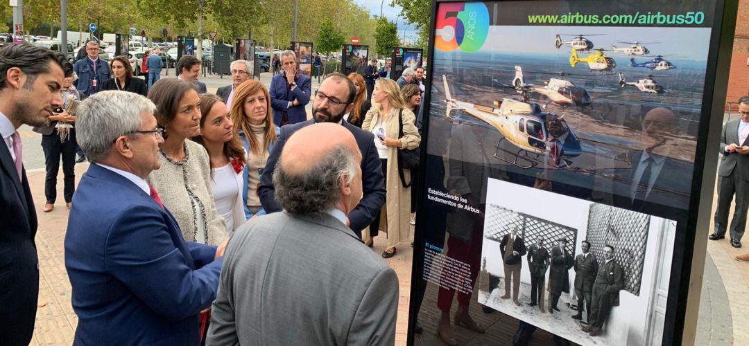 Airbus celebra su medio siglo de vida con una exposición en Getafe