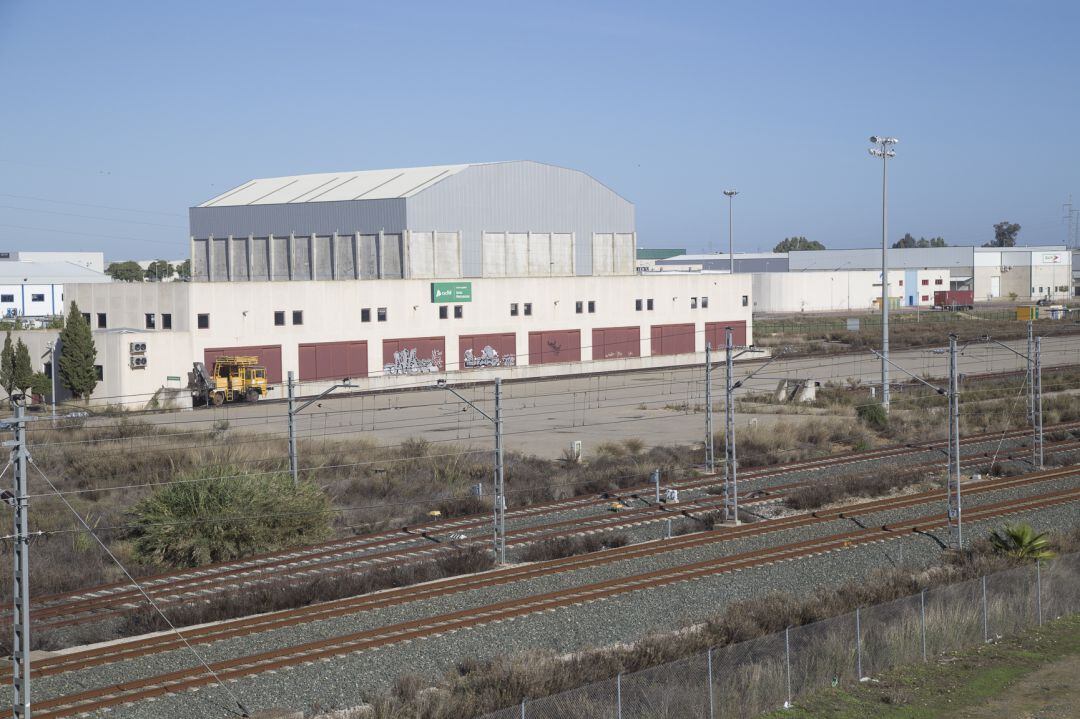 Terminal seca de la Autoridad Portuaria en Jerez