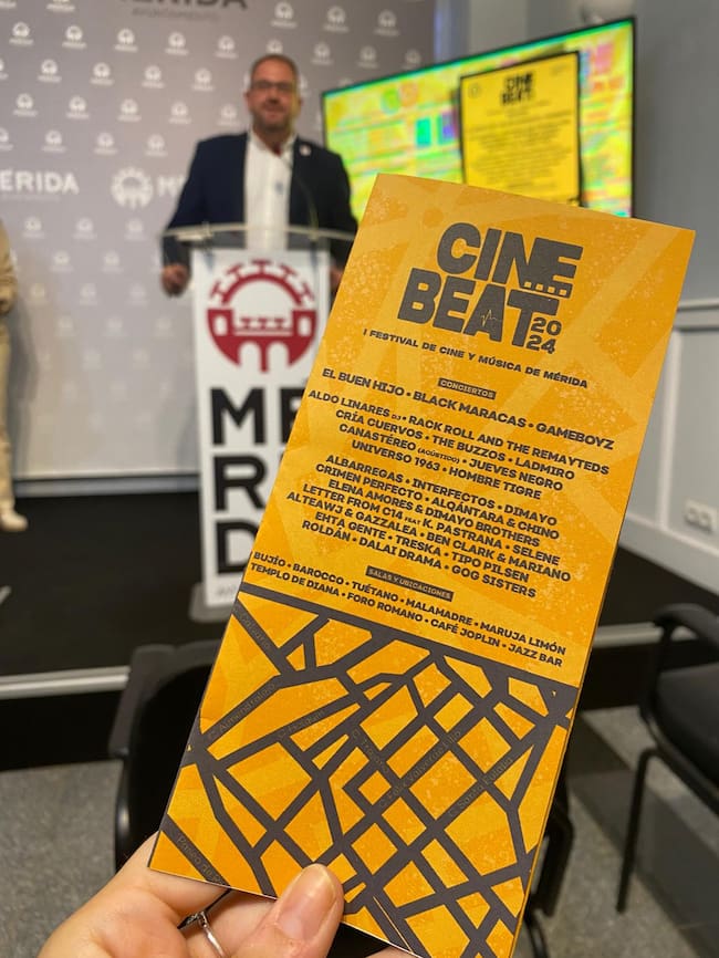 Presentación I Festival Cine Beat Mérida 2024