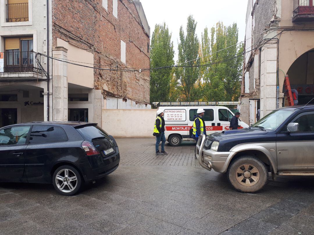 Han comenzado los preparativos de las obras de la nueva Banca Pecho