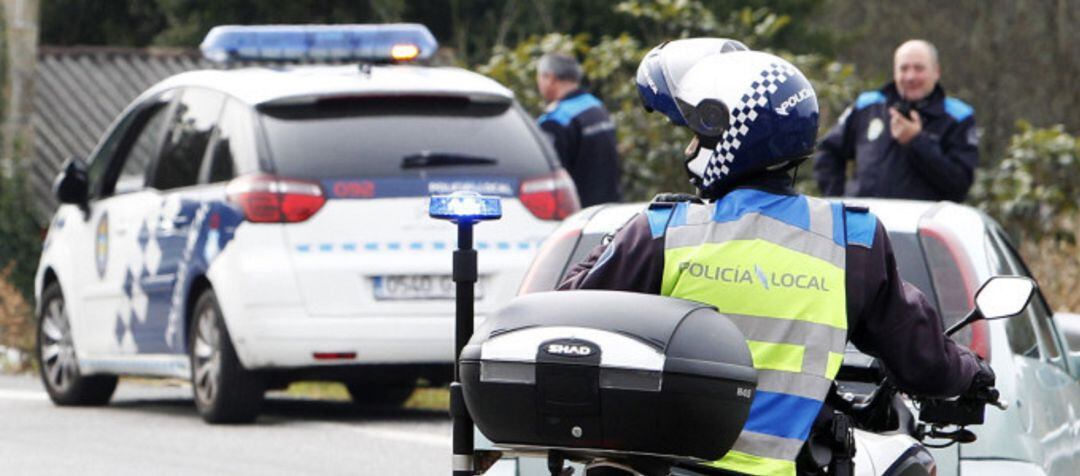 Imagen de archivo de la Policía Local de Pontevedra