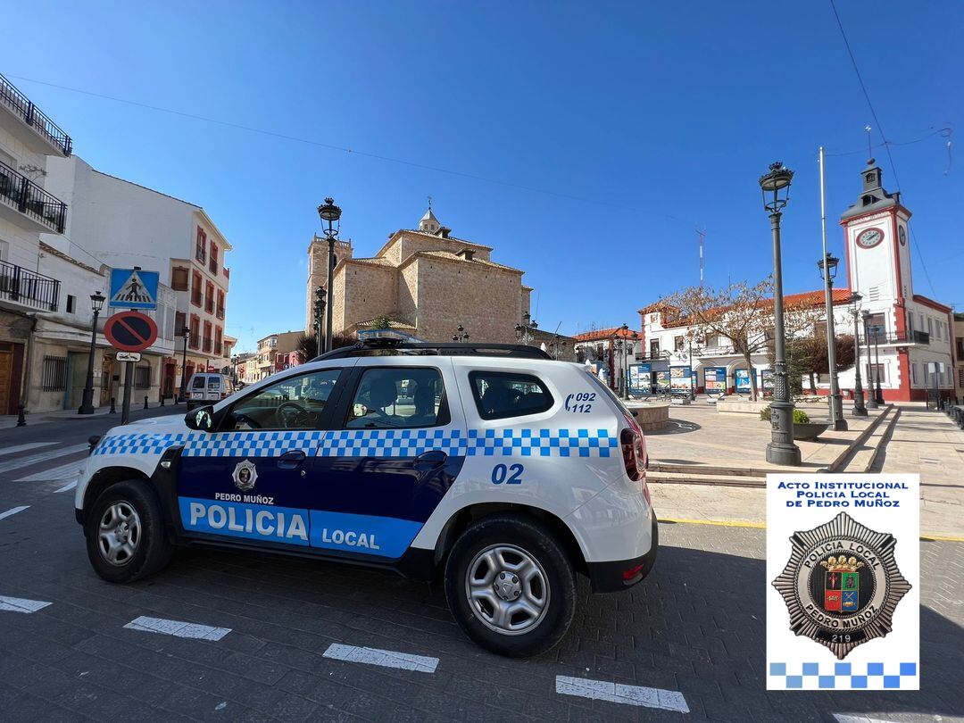 Coche de la Policía Local de Pedro Muñoz