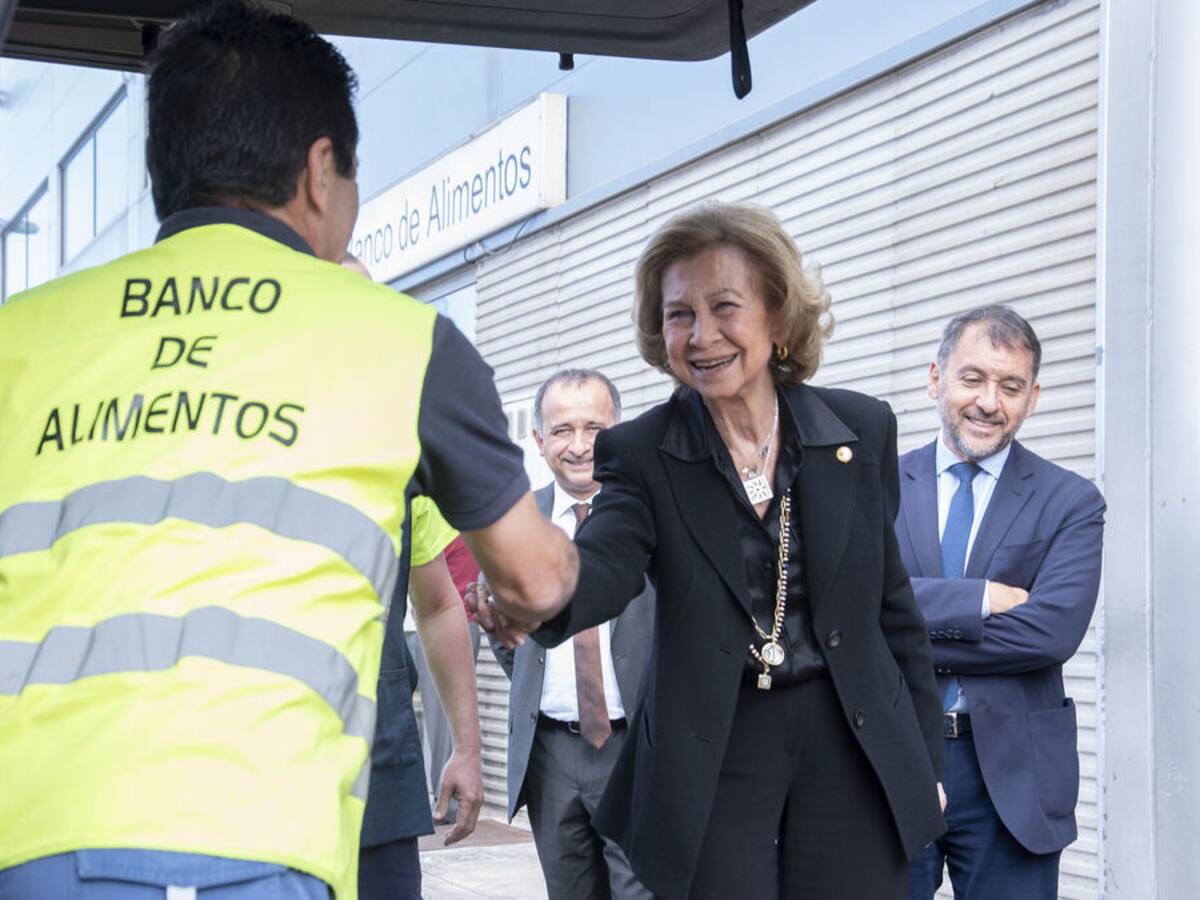 La Reina Doña Sofía visita este viernes el Banco de Alimentos de Almería