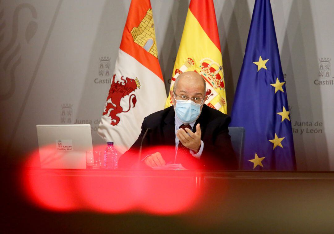 Rueda de prensa de Francisco Igea