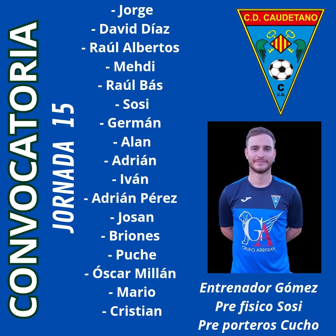 Alineación Caudetano