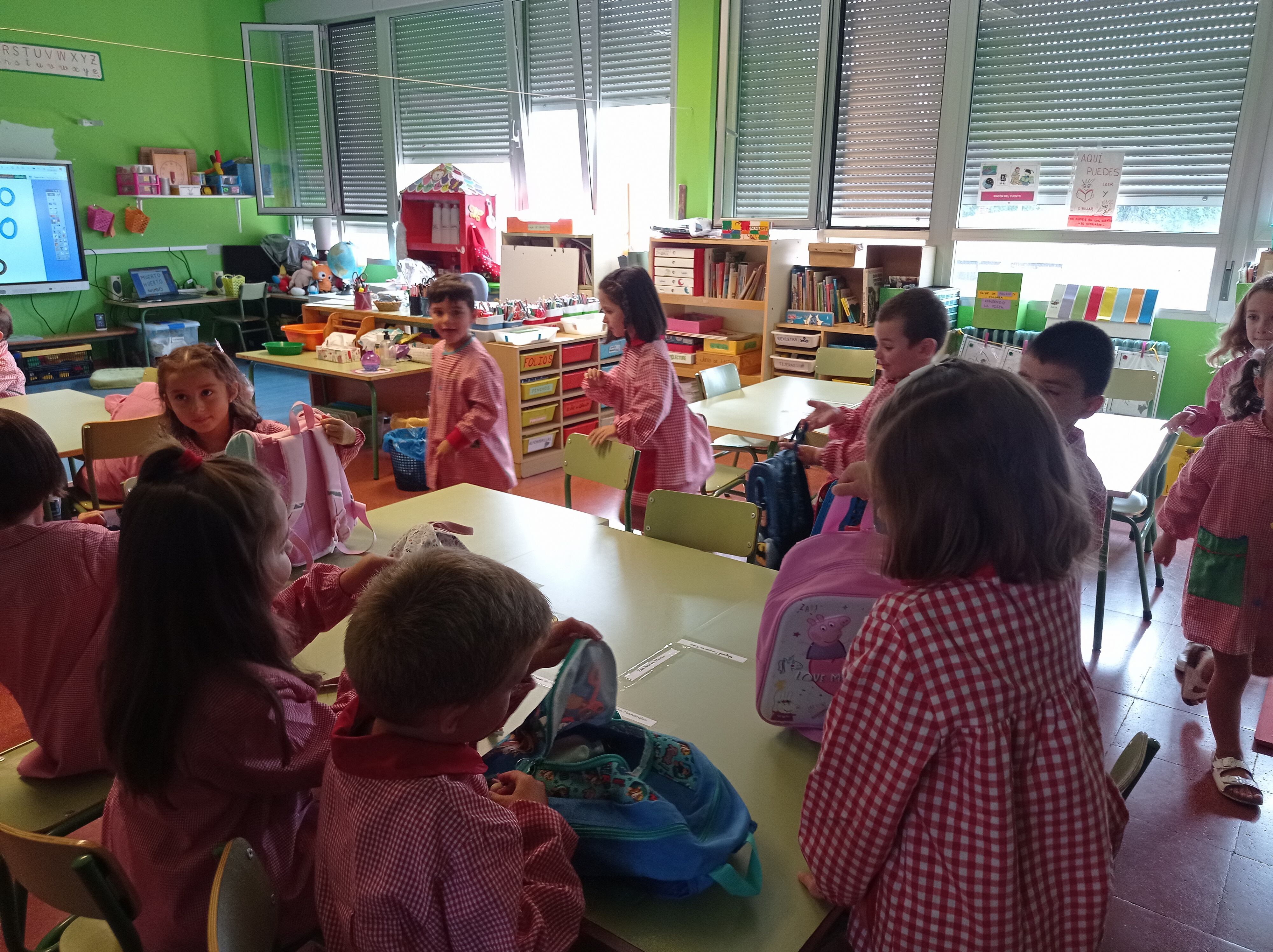 Inicio del curso escolar en el colegio Tello Téllez de Palencia