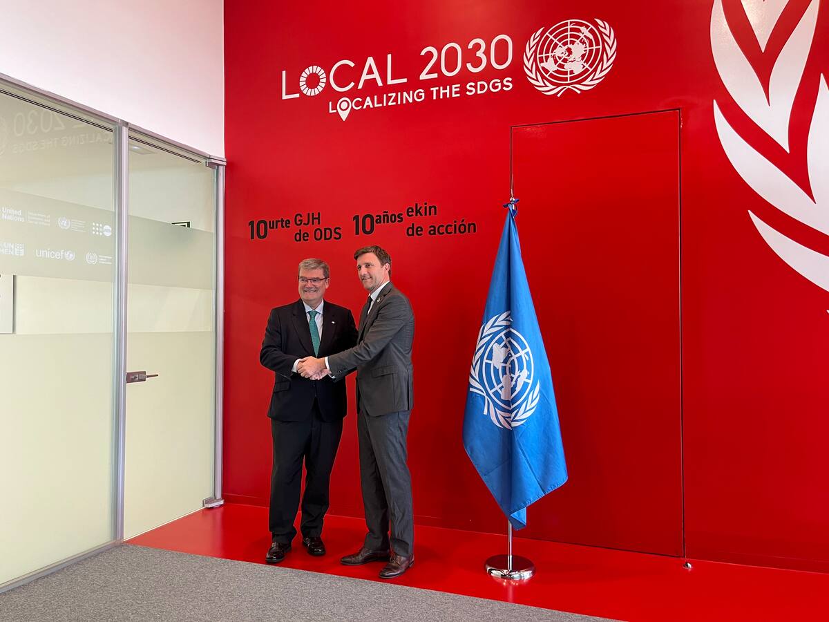 Juan Mari Aburto: "Nuestra ciudad tiene una larga trayectoria en la incorporación de los ODS en la gestión municipal"