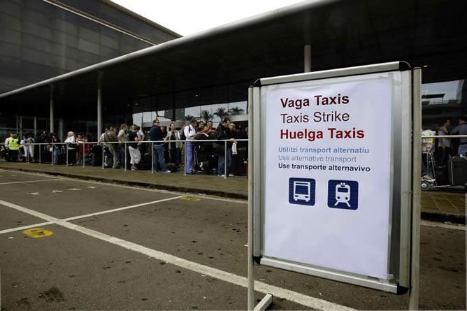 Imagen de las inmediaciones del aeropuerto de Barcelona.