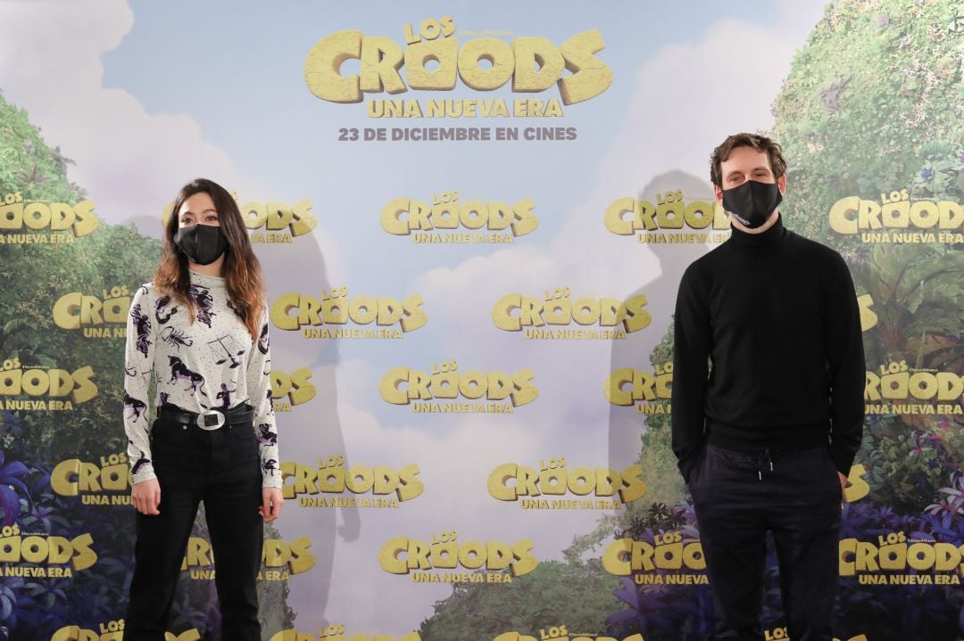 Anna Castillo y Raúl Arévalo en photocall de &#039;Los Croods: Una nueva era&#039;