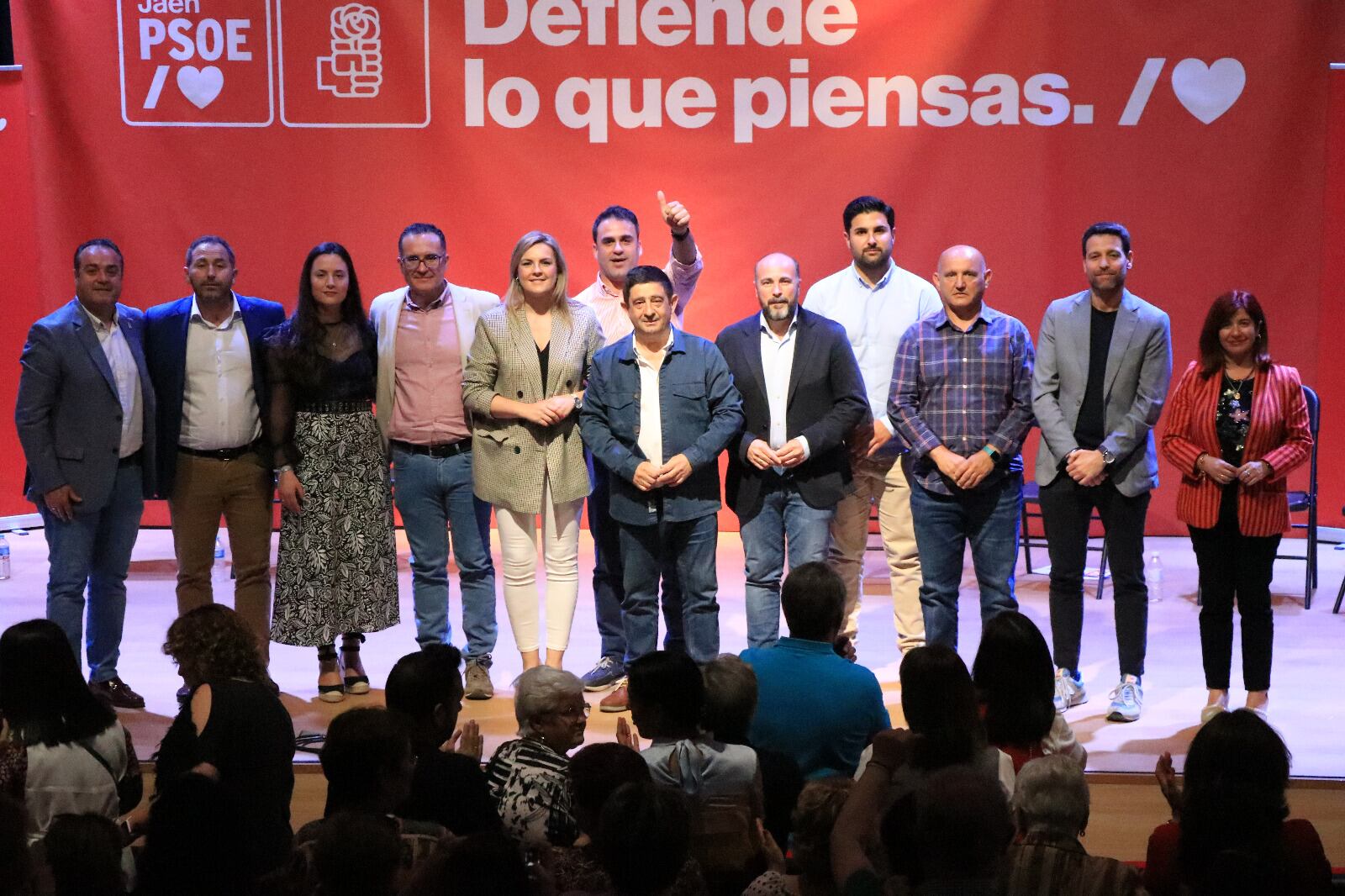 Presentación de los 10 candidatos de La Loma