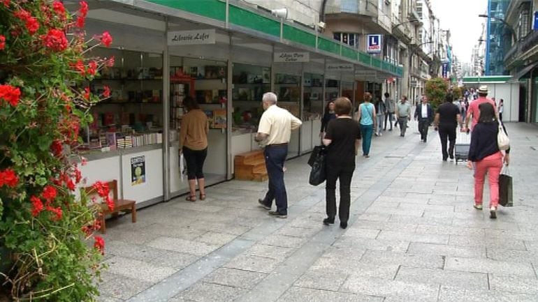 La Feria del Libro ha cambiado este año su ubicación a la calle Príncipe