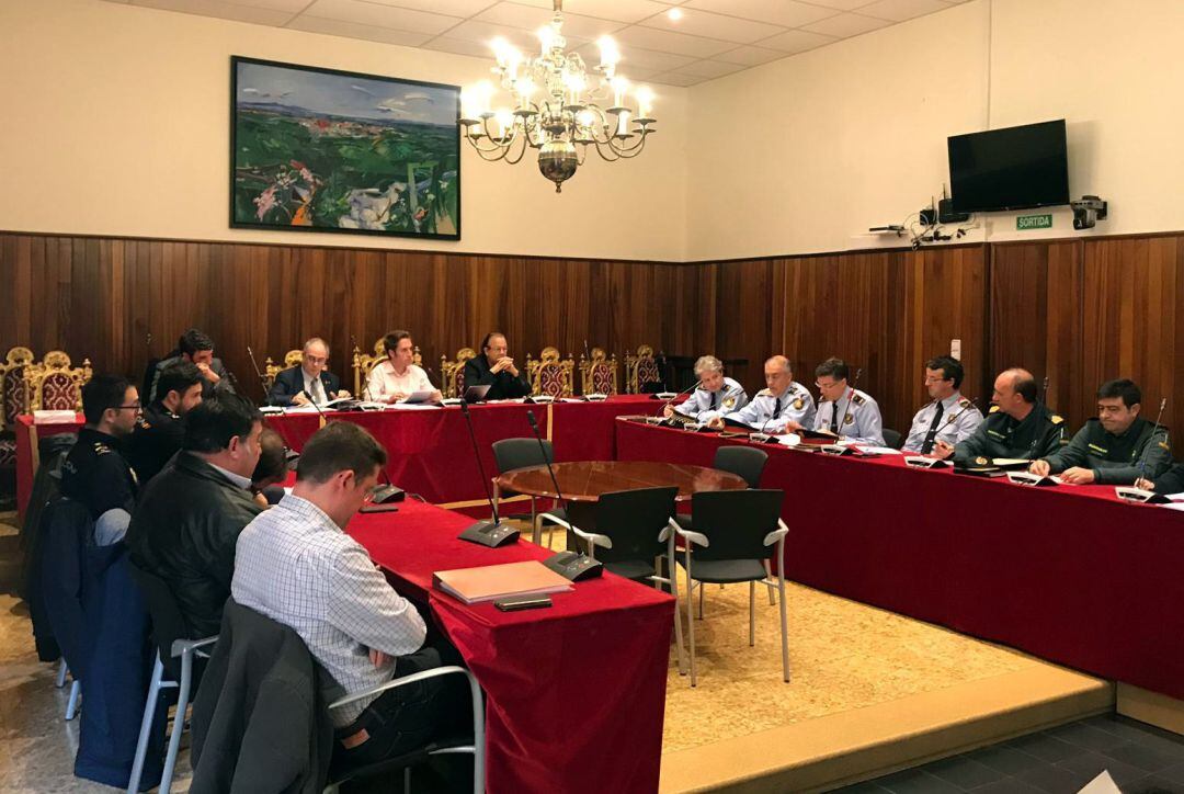 Reunió de la junta de seguretat de Figueres