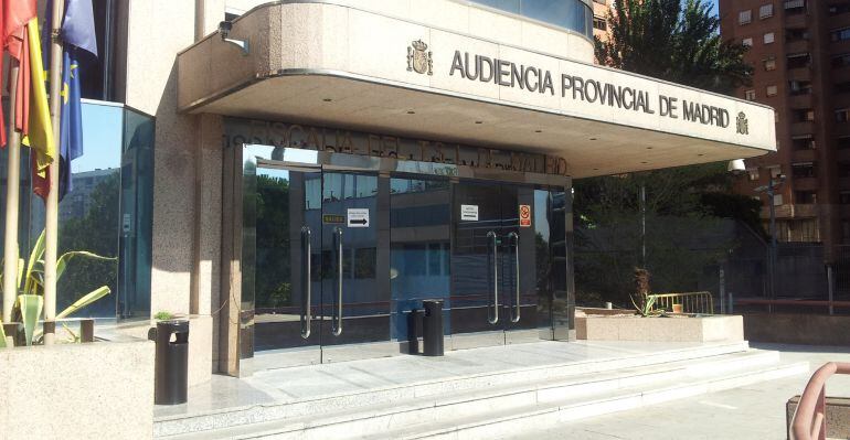 Sede de la Audiencia Provincial de Madrid. Archivo.