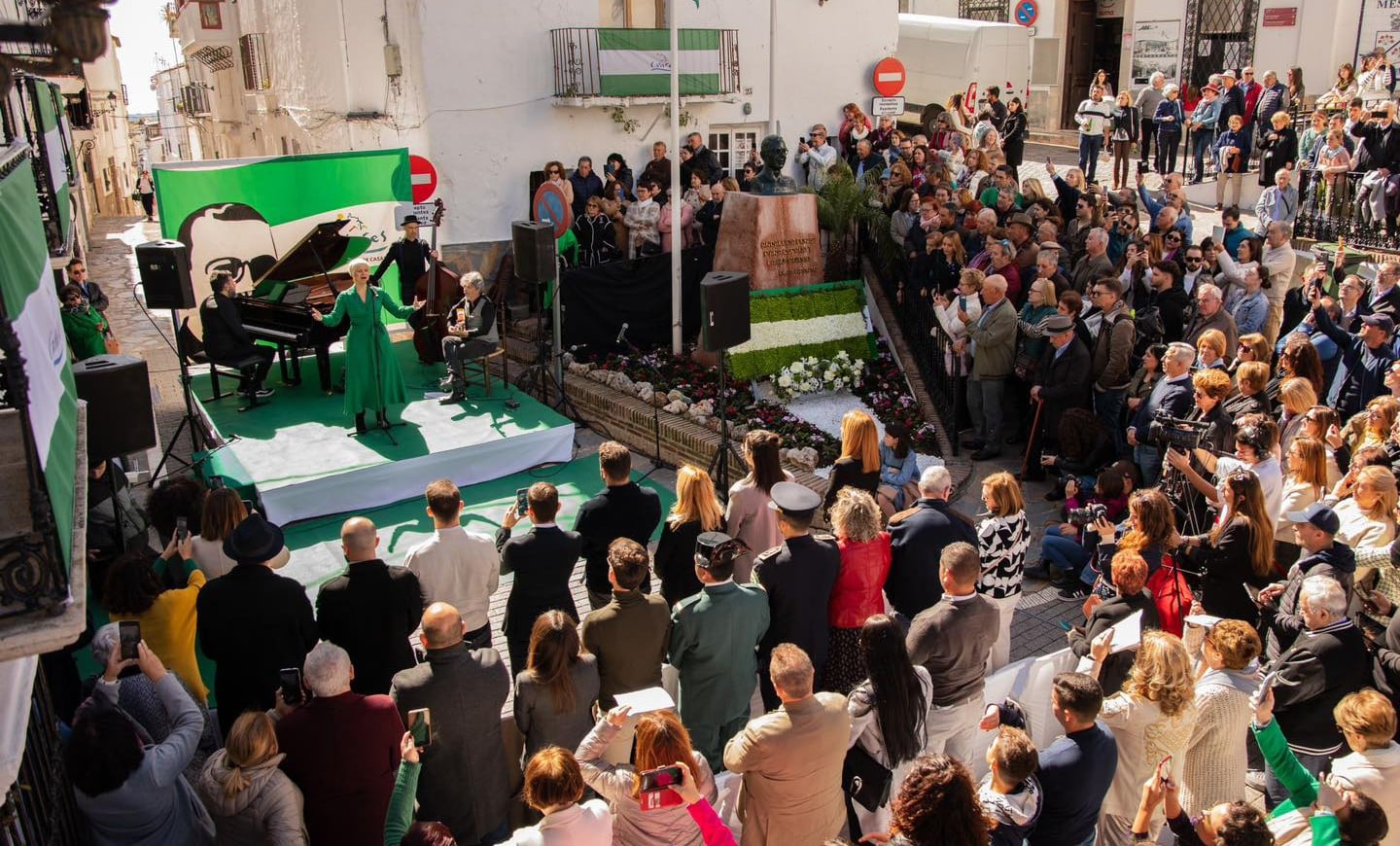 Celebración del Día de Andalucía en Casares (Málaga)