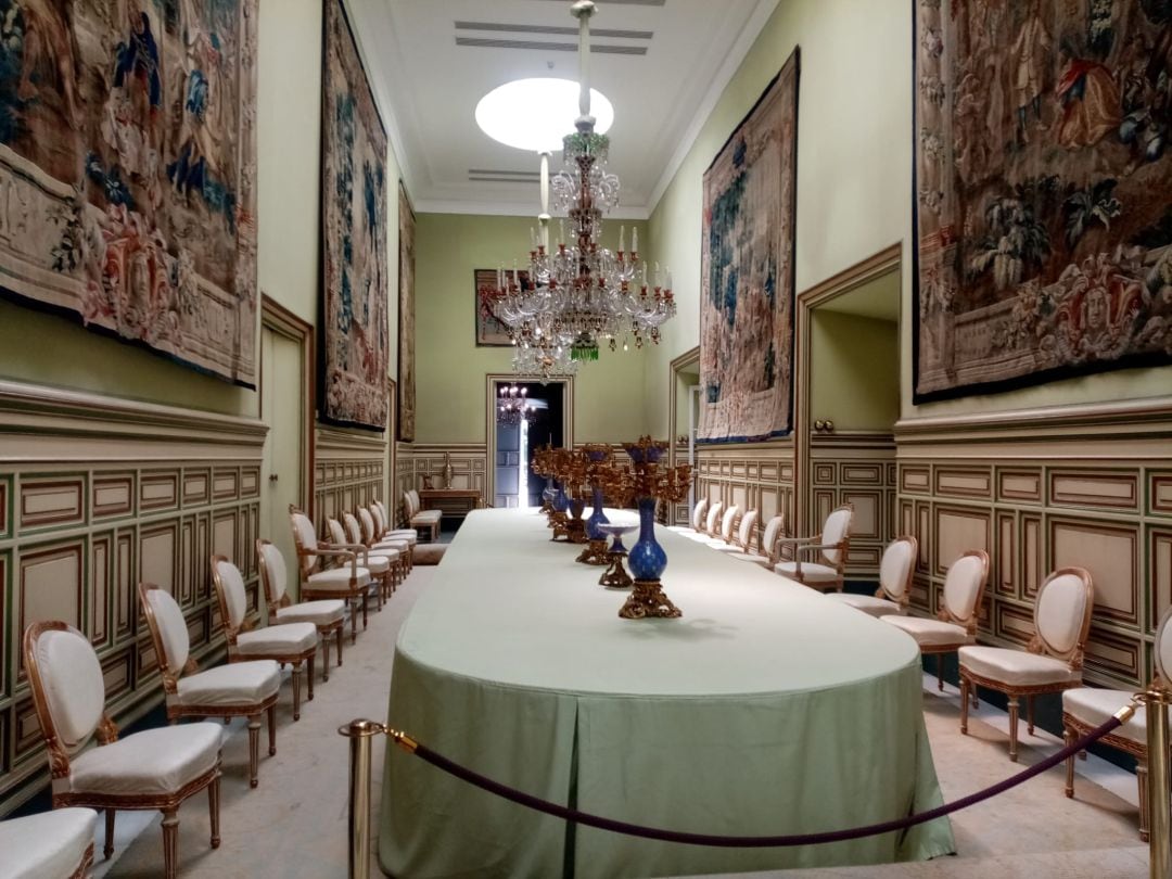 Comedor de gala del Cuarto Real Alto del Alcázar