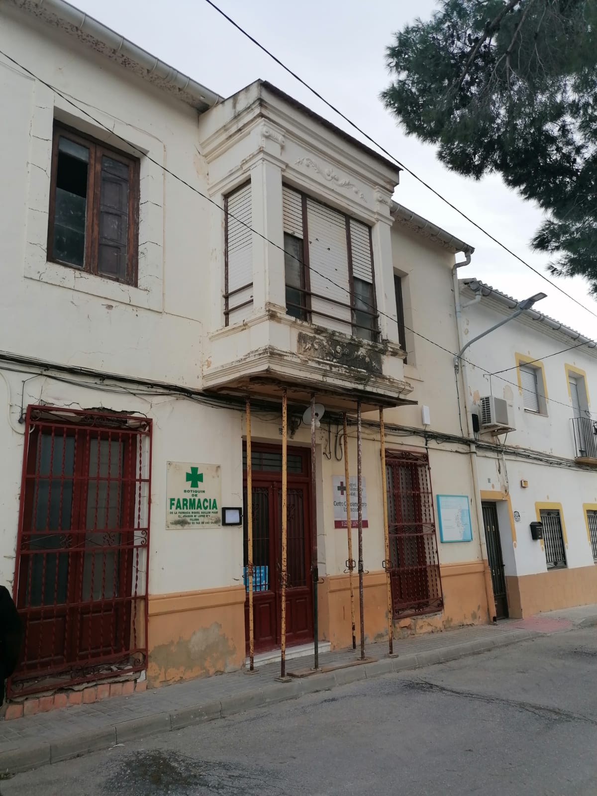 Visita a las obras en la Encina