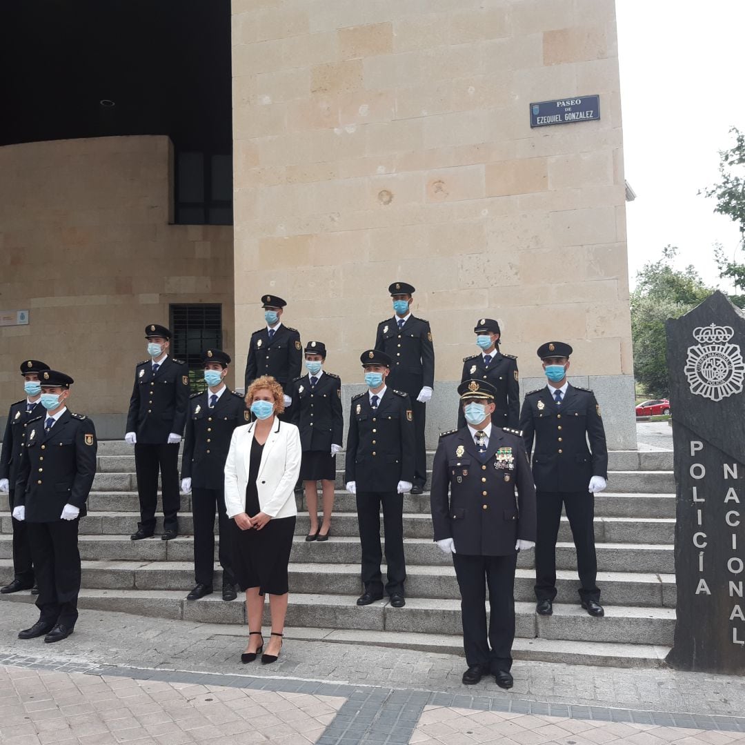 Jura de cargo de los nuevos agentes de Policía Nacional