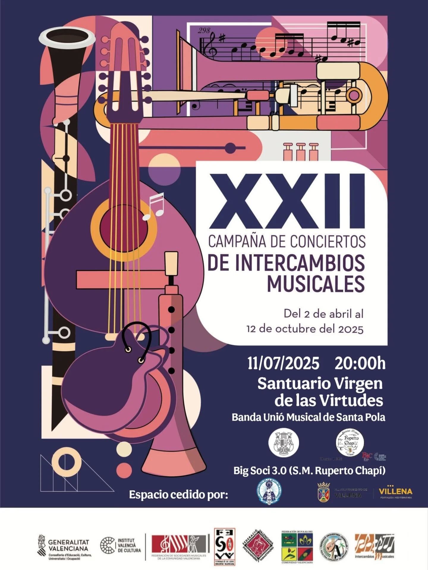 Cartel del concierto