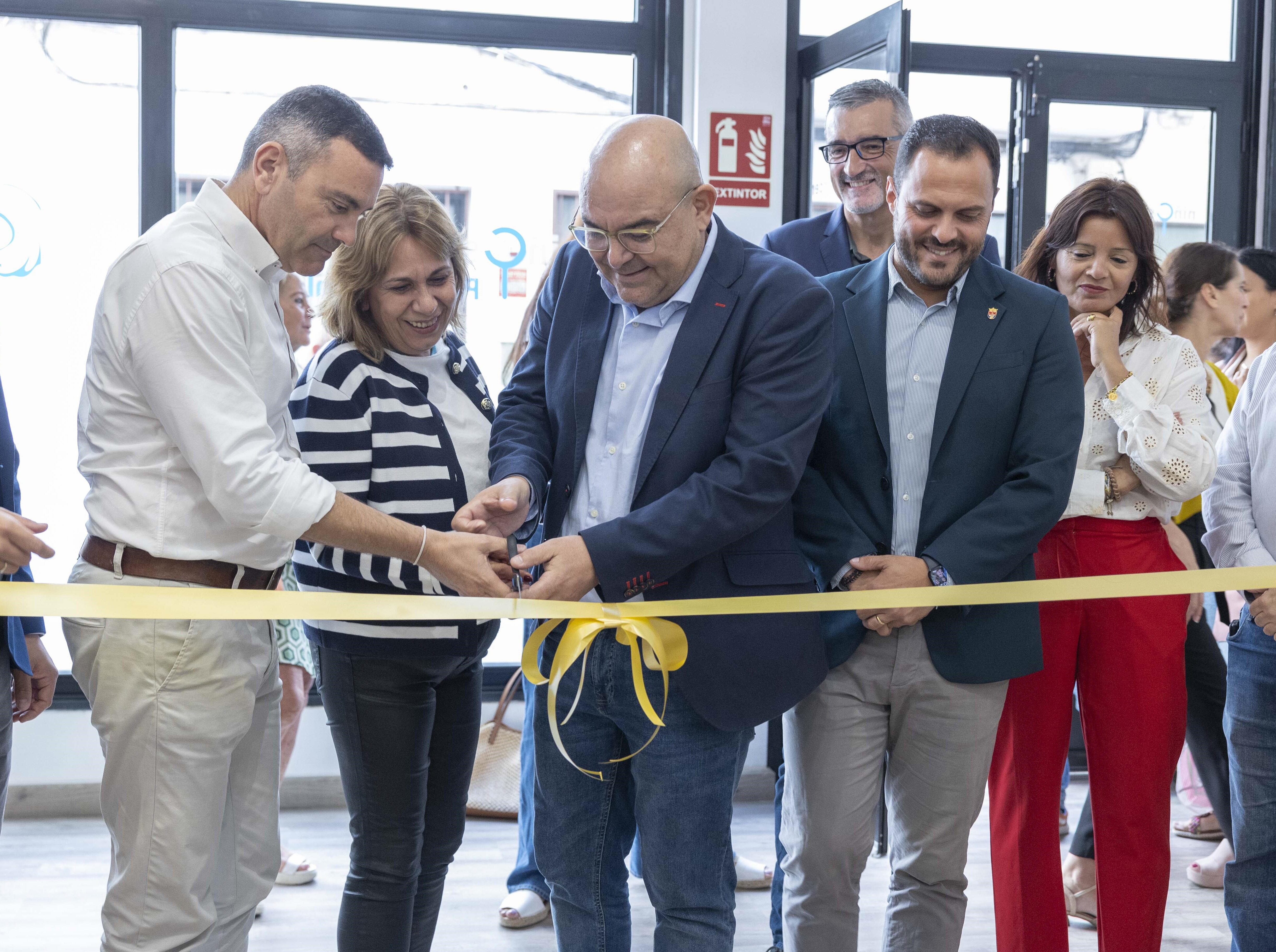 Inauguración de la sede de la Fundación Pequeño Valiente en Arrecife, capital de Lanzarote.