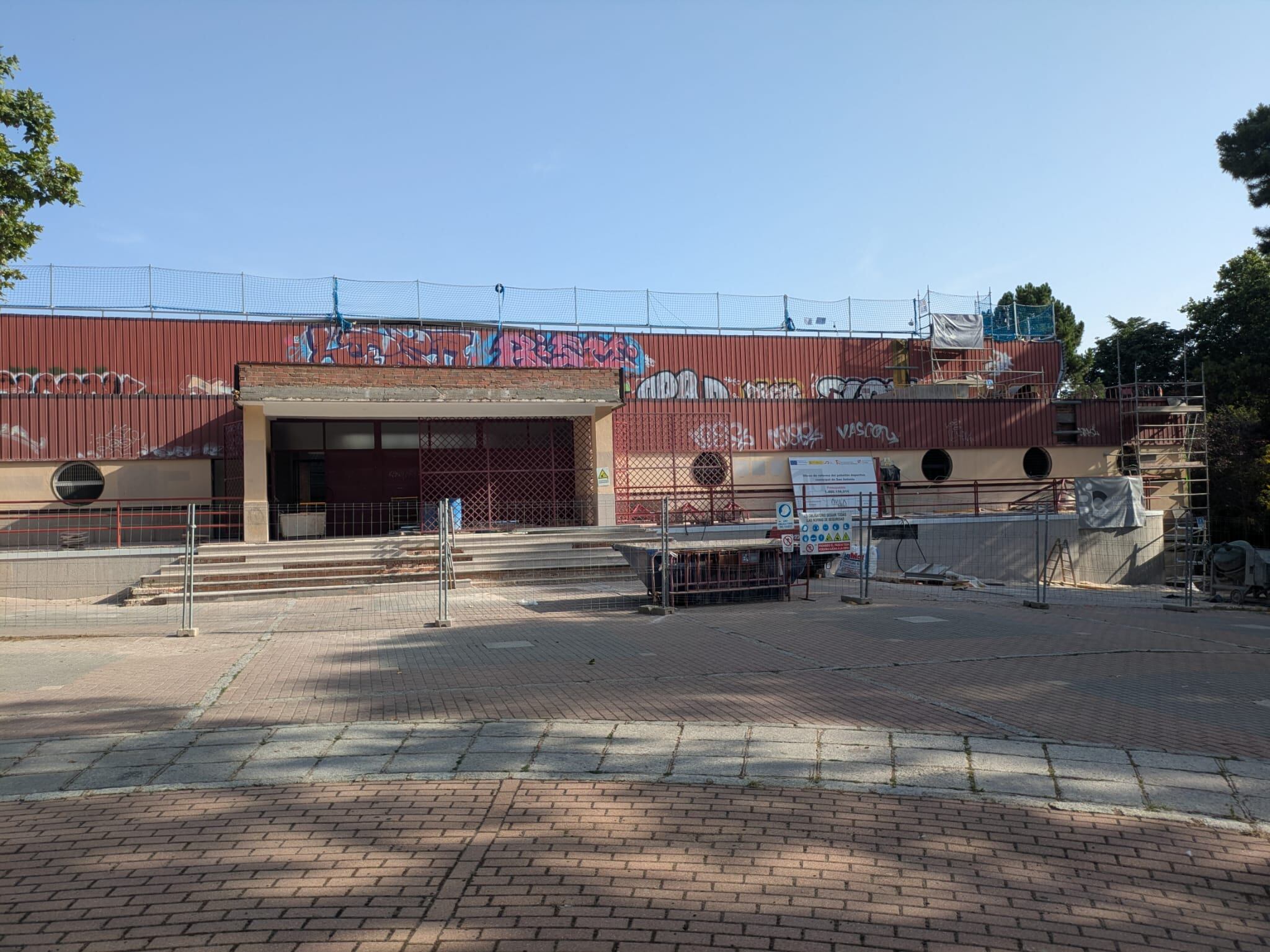 Pabellón de San Antonio./Ser Ávila