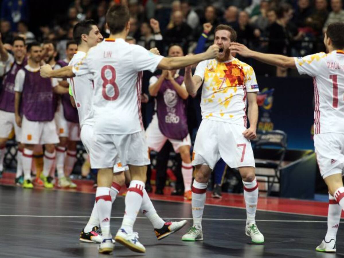 España gana el Europeo de fútbol sala