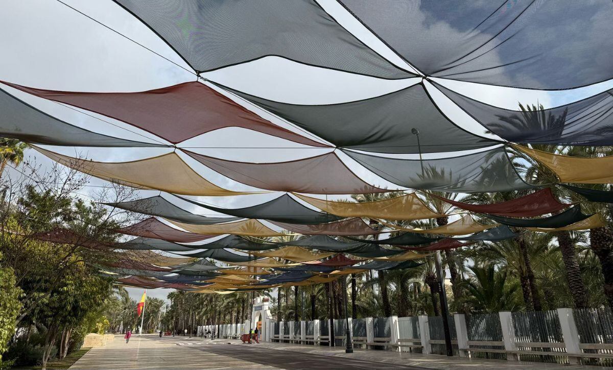 Simulación de sombras artificiales en Villena