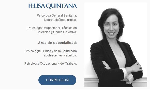 Feli Quintana, psicóloga de EQD Psicólogos y colaboradora de Radio Peñafiel