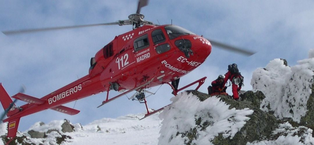 Rescatado un joven con hipotermia tras perderse varias horas en la Sierra de Guadarrama