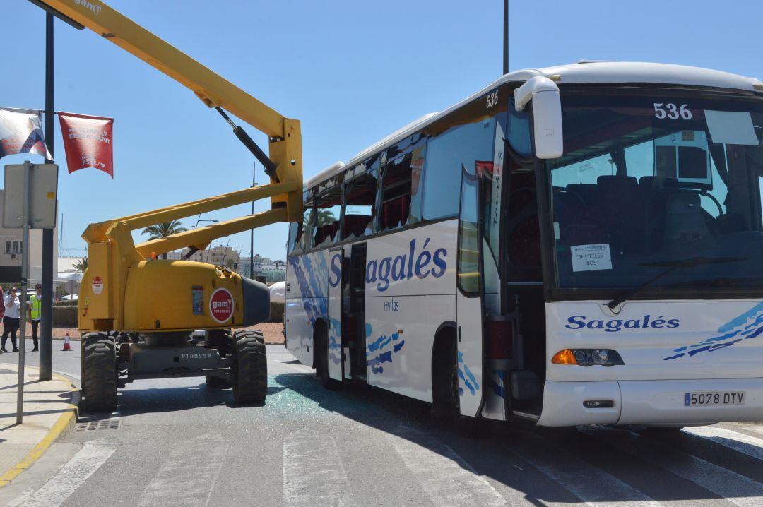 Una imagen del accidente