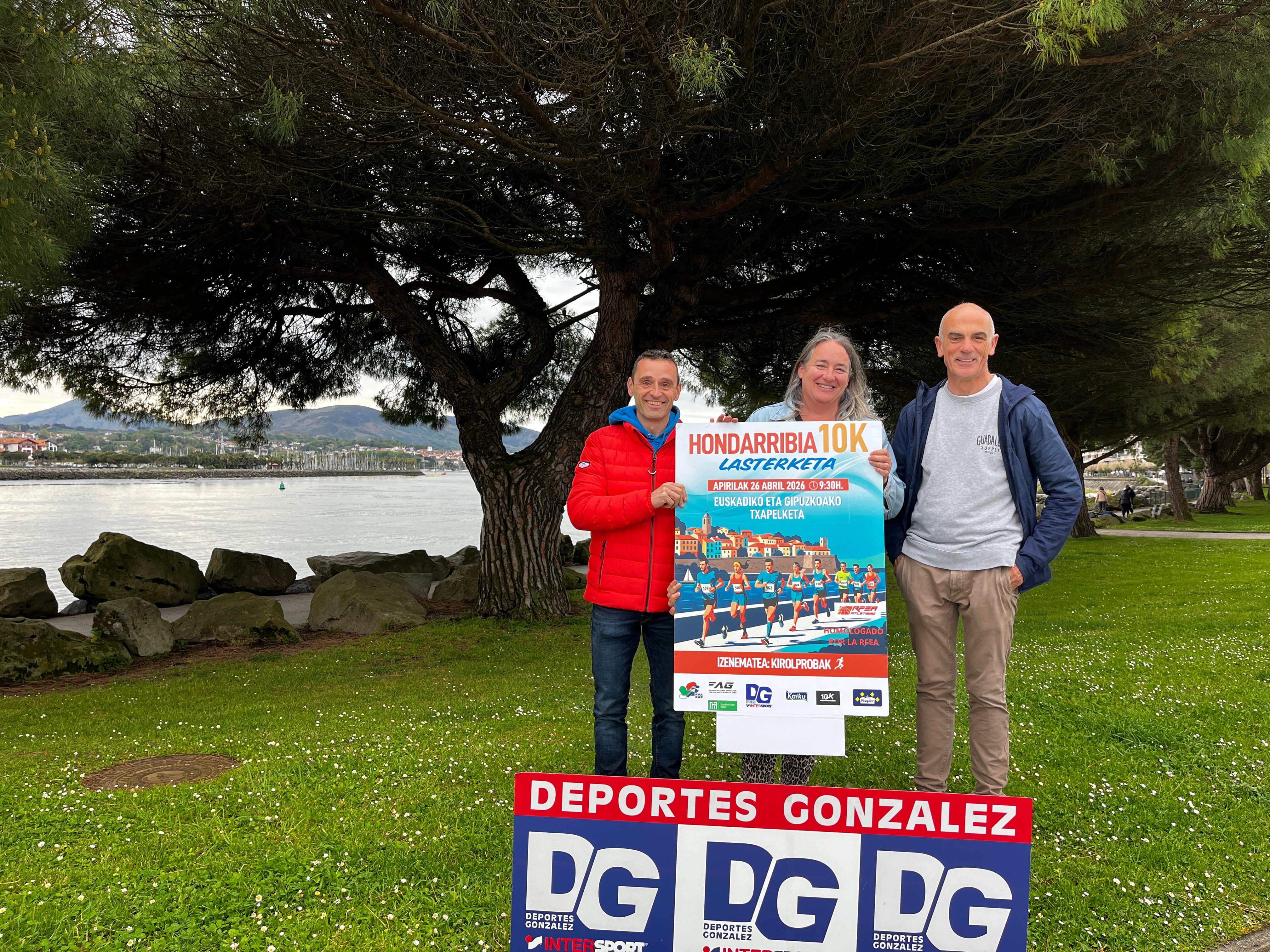 Imagen durante la presentación de la carrera.