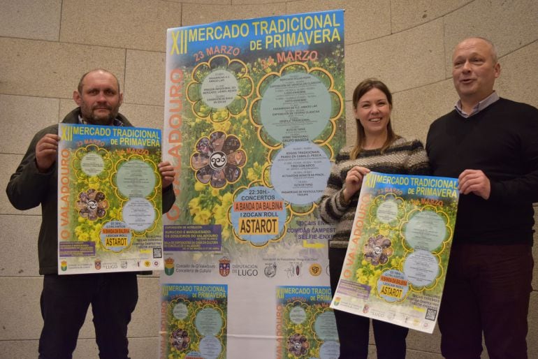 Presentación, en la Diputación Provincia, del Mercado Tradicional da Primavera de o Valadouro