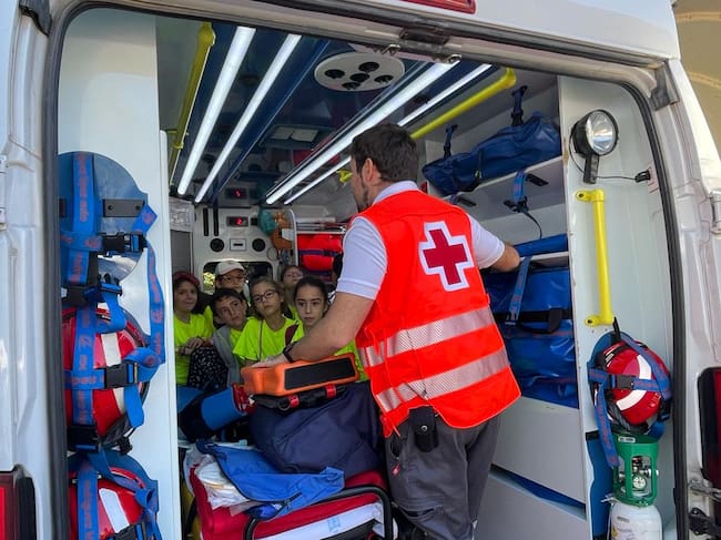Taller de primeros auxilios de Cruz Roja La Rioja