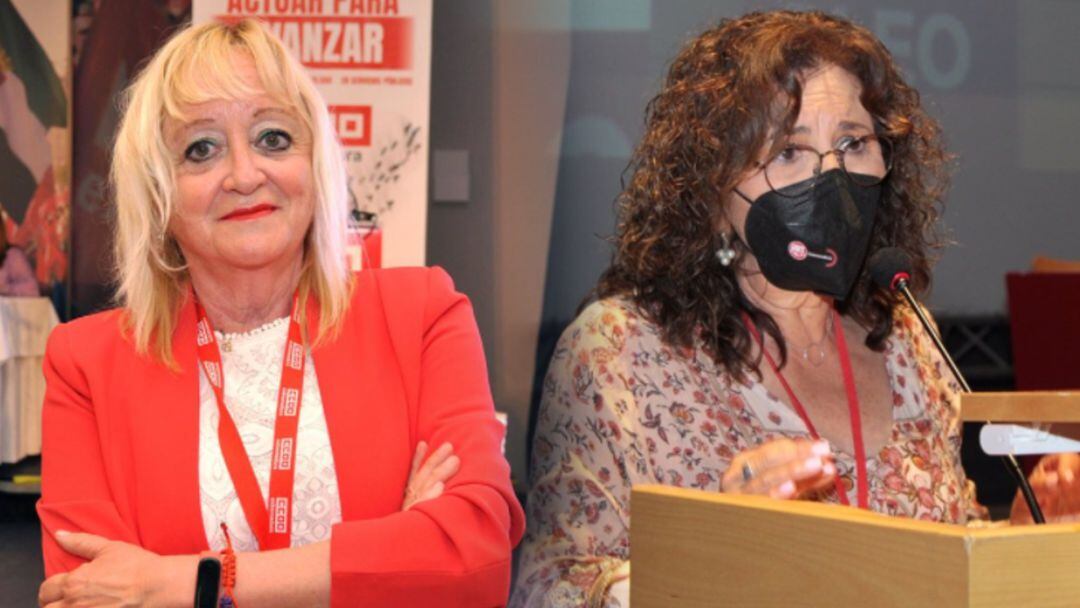 Las secretarias regionales de los sindicatos, Encarna Chacón y Patro Sánchez, hacen balance del año que termina en La Ventana de Extremadura