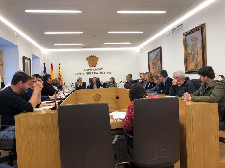 Imagen de archivo de un pleno municipal