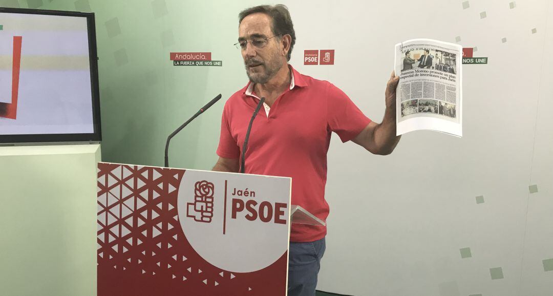 El parlamentario socialista, Felipe López.