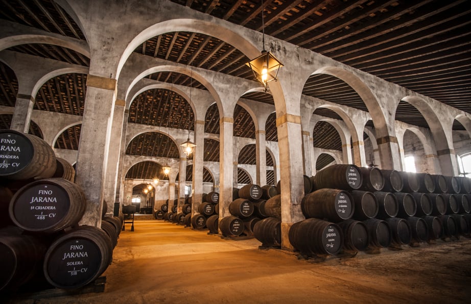 Bodega Lustau, en el Marco de Jerez
