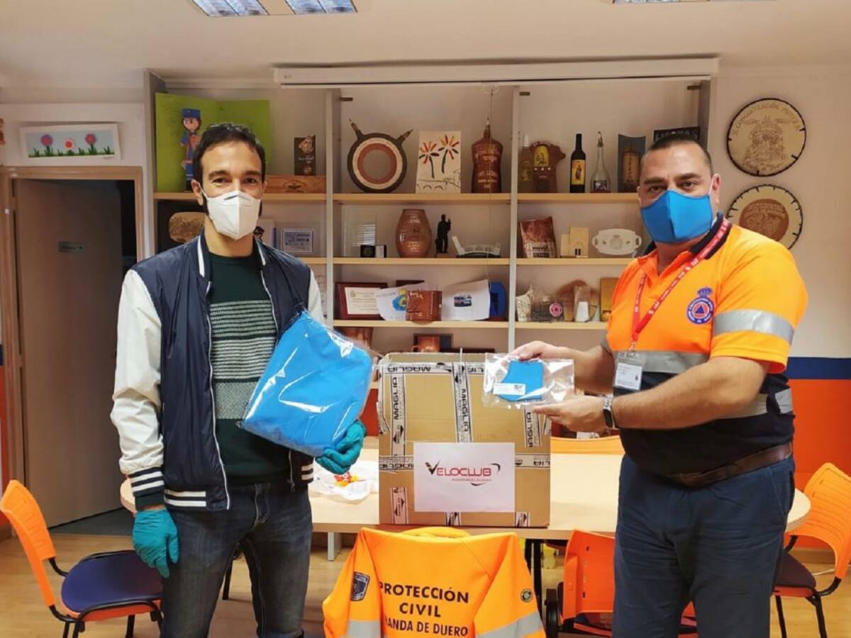 El lado solidario del ciclismo