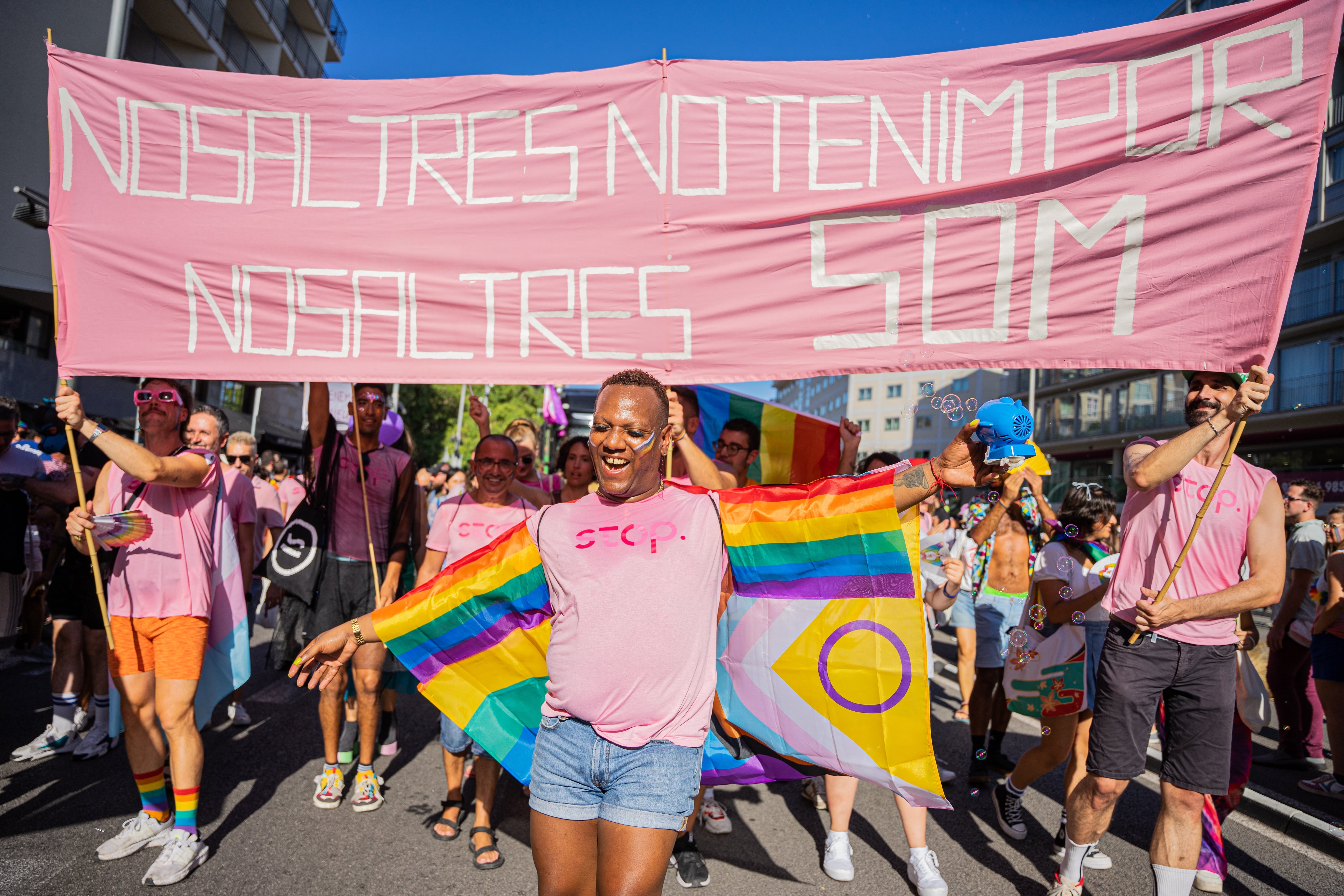 Celebració a Barcelona de la Pride 2023