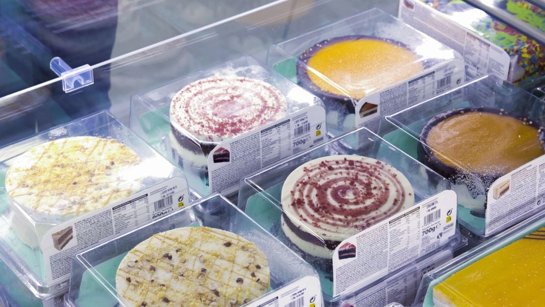 Tartas disponibles en los supermercados de Mercadona