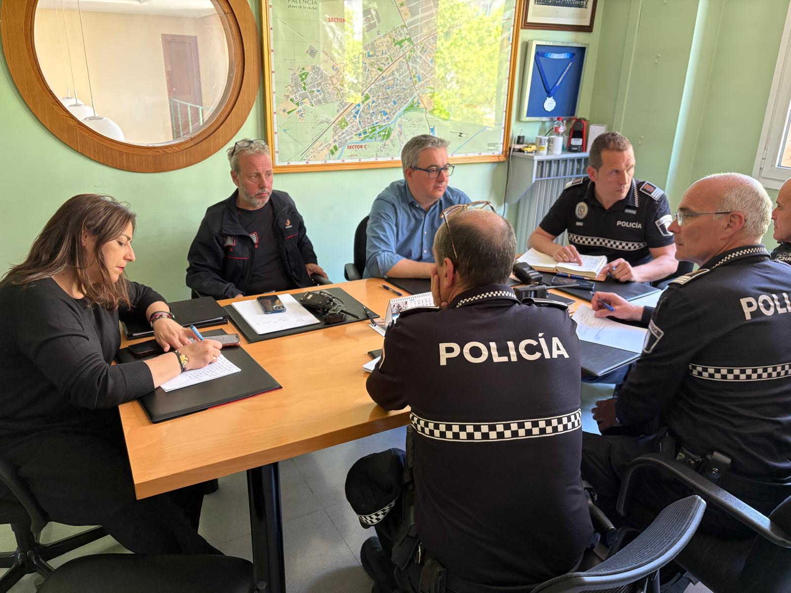 Centro de Coordinación habilitado en la Comisaría de la Policía Local