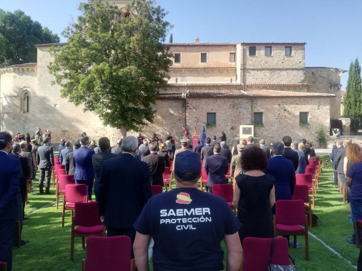 Castilla y León rinde en Segovia homenaje a las víctimas de la Covid-19