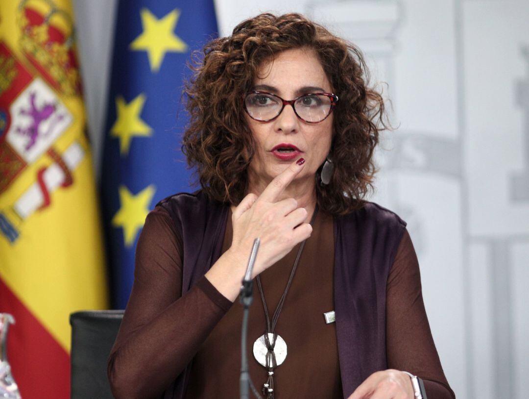 La ministra de Hacienda y Portavoz del Gobierno, María Jesús Montero