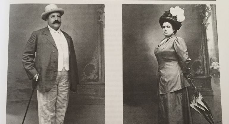 Jesús Lozano Soria, fundador del Hospital de Tarancón, junto con Beatriz García, su compañera.